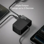 Momax 1-Pac Pass Mini⁺ 10000mAh 2in1 Battery Pack with Built-in Retractable Cable 45W