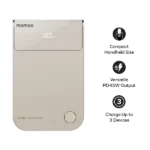 Momax 1-Pac Pass Mini⁺ 10000mAh 2in1 Battery Pack with Built-in Retractable Cable 45W