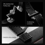 Sports Fluororubber Band for Apple watch
