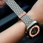 Luxury Stainless Steel Watch Band for Apple Watch Full Series with Magnetic Clasp Metal Watch Strap