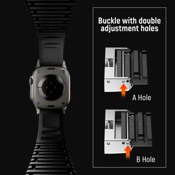 Sports Fluororubber Band for Apple watch
