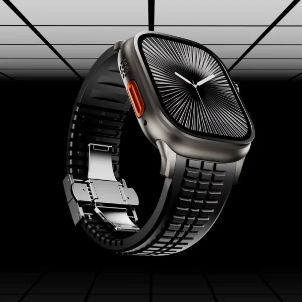Sports Fluororubber Band for Apple watch