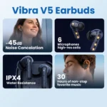MAJENTIK Vibra V5 Earbuds