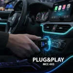 MAJENTIK Wireless Car Adapter for CarPlay & Android Auto MCC-003