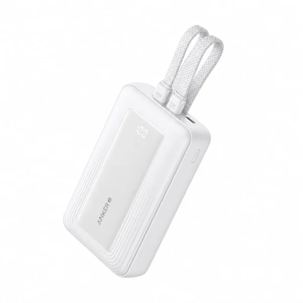 Anker Zolo Power Bank (20000 mAh, Built-In USB-C and Lightning Cable)30W