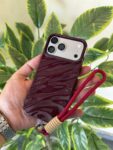 Cherry Burgundy Waves Case