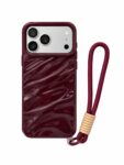 Cherry Burgundy Waves Case