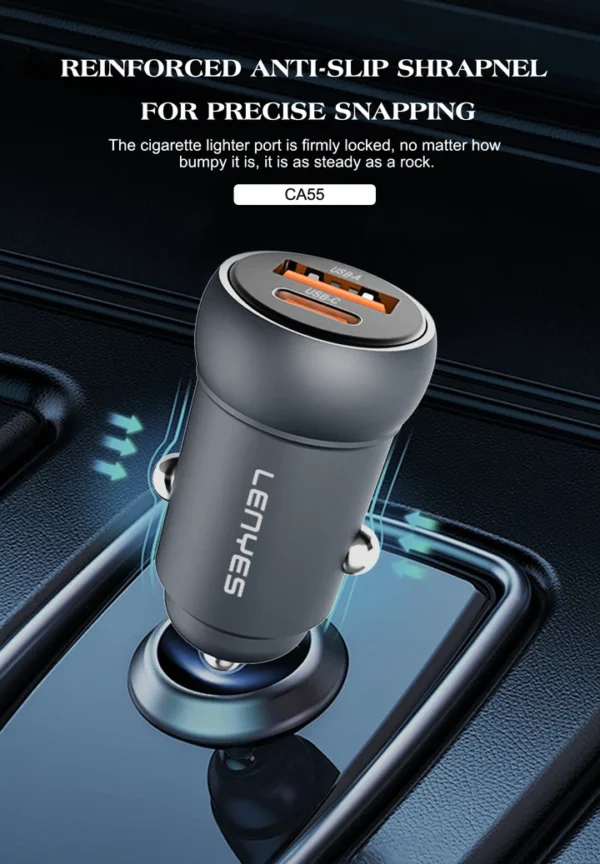 Lenyes 30W Mini Car Charger CA55