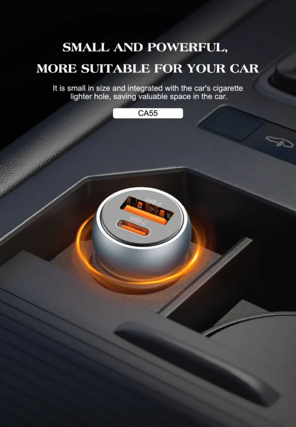 Lenyes 30W Mini Car Charger CA55