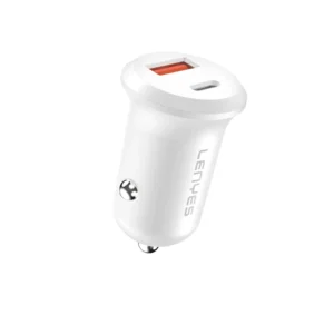 Lenyes 48W PD QC3.0 Dual-Port Mini Car Charger CA53