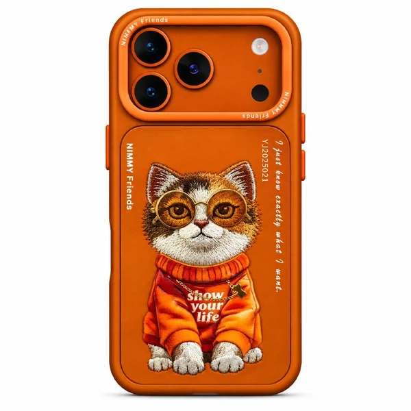 Original Nimmy Premium Friends Case 3D (Orange Version)
