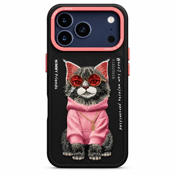 Original Nimmy Premium Friends Case 3D (Black Version)