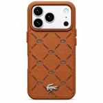 Lacoste Premium Leather Case