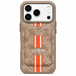 Guess Leather MagSafe Case with Card Wallet
