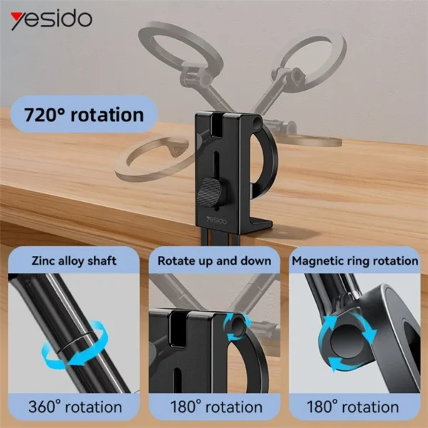 Yesido Magnetic Car Phone Holder with Strong Suction