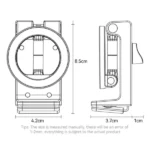 Yesido Magnetic Car Phone Holder with Strong Suction