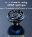 Yesido C311 Semiconductor Cooling Dual Ambient Lighting 15W Fast Charging