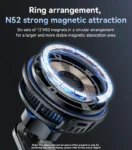 Yesido C311 Semiconductor Cooling Dual Ambient Lighting 15W Fast Charging