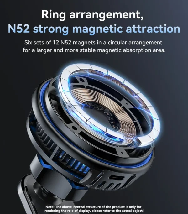 Yesido C311 Semiconductor Cooling Dual Ambient Lighting 15W Fast Charging