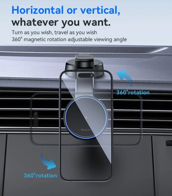 Yesido C311 Semiconductor Cooling Dual Ambient Lighting 15W Fast Charging