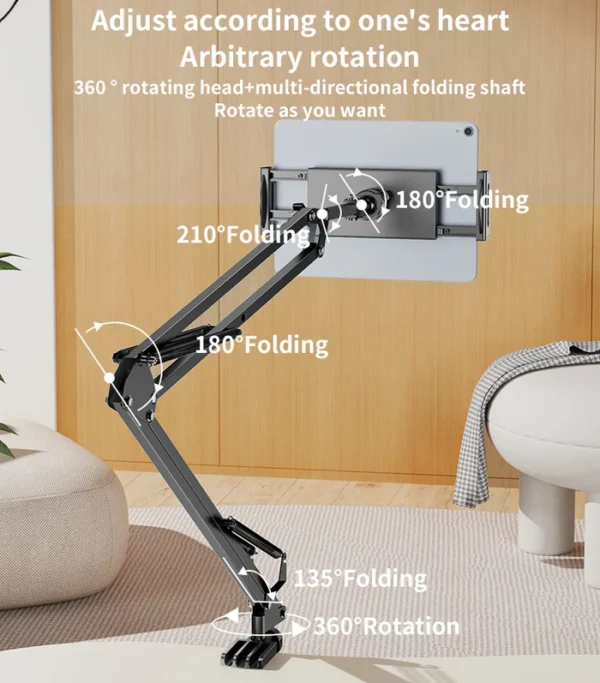 Yesido C296 Desktop Stand designed for tablets and phones