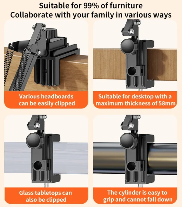 Yesido C296 Desktop Stand designed for tablets and phones