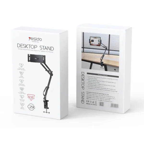 Yesido C296 Desktop Stand designed for tablets and phones
