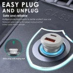 Lenyes 48W PD QC3.0 Dual-Port Mini Car Charger CA53