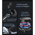 Yesido 360° Magnetic Suction Cup Phone Holder C269