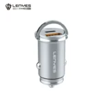 Lenyes 45W Type-C USB Dual-Port Mini Car Charger CA60