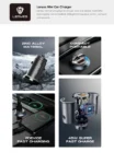 Lenyes 45W Type-C USB Dual-Port Mini Car Charger CA60