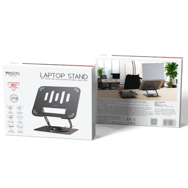 YESIDO LP08 Adjustable Laptop Stand 360° Rotating