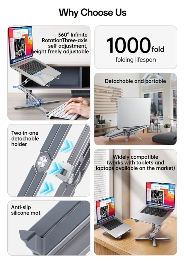 YESIDO LP09 Adjustable Laptop Stand