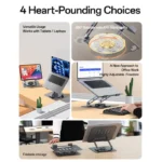YESIDO LP08 Adjustable Laptop Stand 360° Rotating