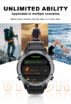 Lenyes VIGOR Smart Watch with Bluetooth 5.3 GPS and Health Tracking