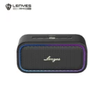 Lenyes 80W Portable Bluetooth Speaker with RGB Lighting S891