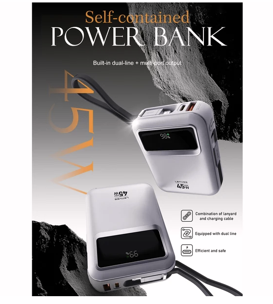 Lenyes 20000mAh Power Bank C03-A