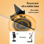 Yesido 360° Aluminum Alloy Adjustable Desktop Stand for Phones & Tablets