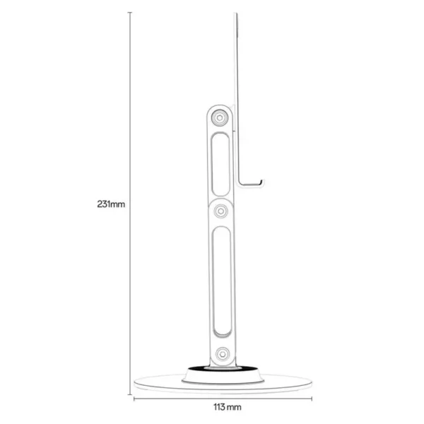 Yesido 360° Aluminum Alloy Adjustable Desktop Stand for Phones & Tablets