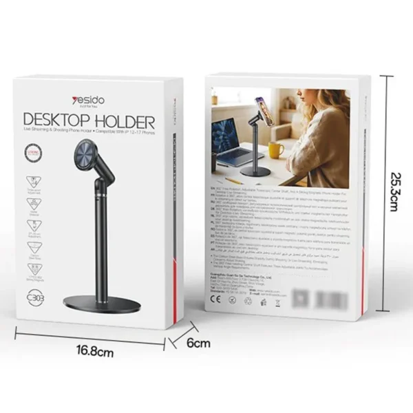 YESIDO Magnetic Mobile Stand Holder C303