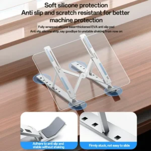 Yesido-LP07-Adjustable-Laptop-Stand-13-20-Silver-6942314414064-10102025-09-p