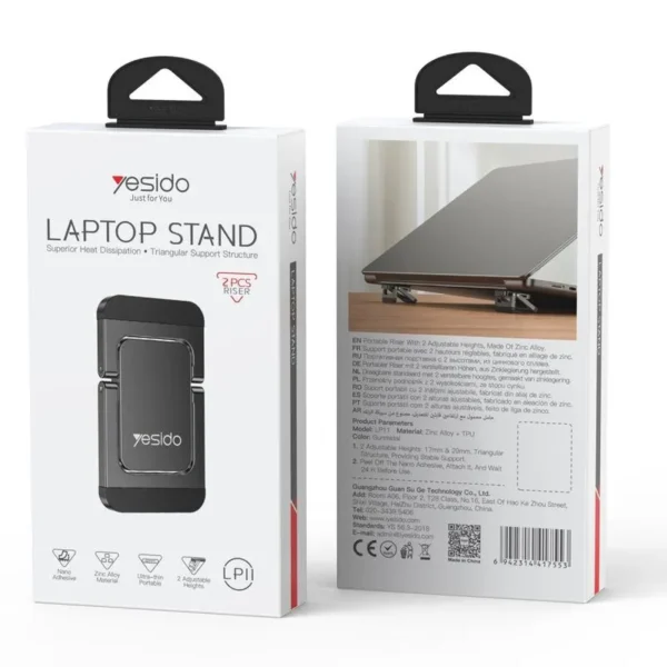 Yesido LP11 Zinc Alloy Laptop Riser Stand