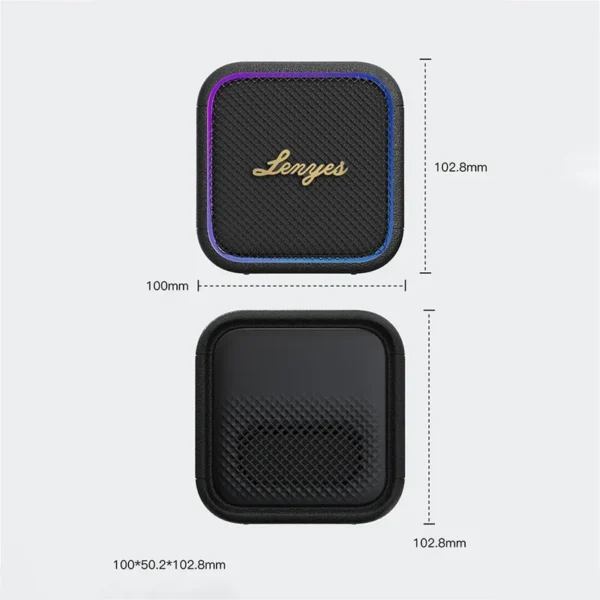 Lenyes S890 RGB Waterproof Bluetooth Speaker
