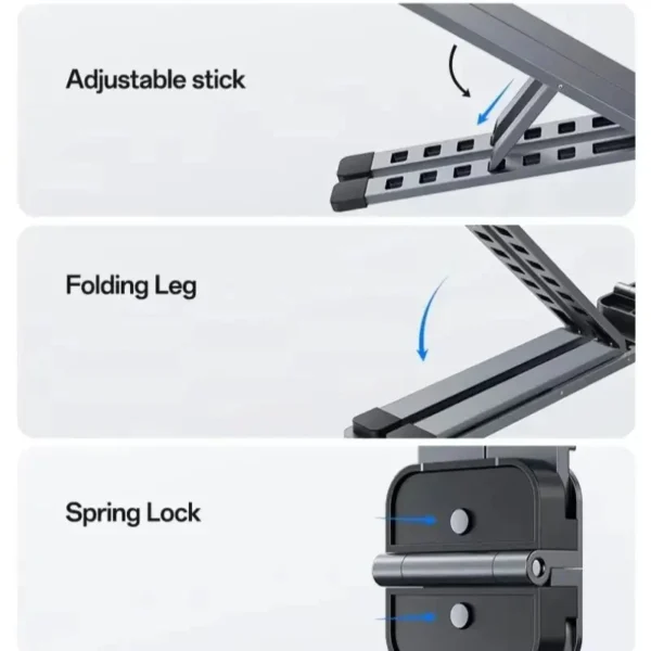 YESIDO Foldable Adjustable Laptop Stand LP10