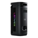 LENYES 360W Powerful Outdoor Speaker with Dual Wireless Microphones & RGB Lights - S883