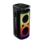 LENYES 360W Powerful Outdoor Speaker with Dual Wireless Microphones & RGB Lights - S883