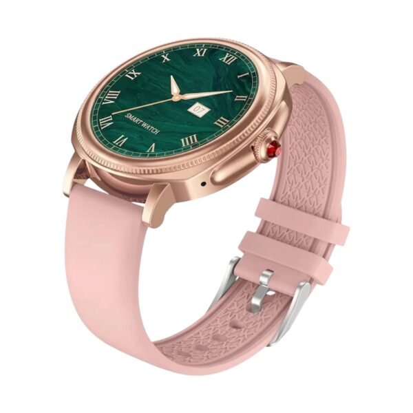 Lenyes Fit Smart Watch Model LW-214 TFT LCD 1.09 Touch Display IP67 waterproof-Rose