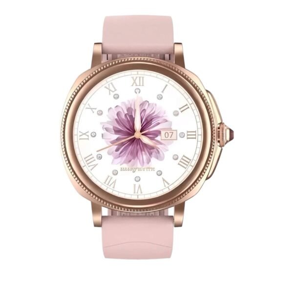 Lenyes Fit Smart Watch Model LW-214 TFT LCD 1.09 Touch Display IP67 waterproof-Rose