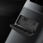 LENYES 360W Powerful Outdoor Speaker with Dual Wireless Microphones & RGB Lights - S883