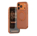 Puloka Business Leather Case with Metal Frame